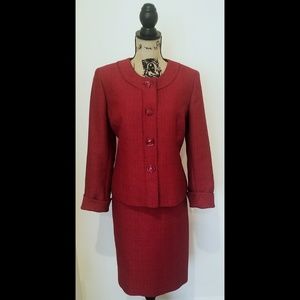 Ruby Evan Picone Skirt Suit